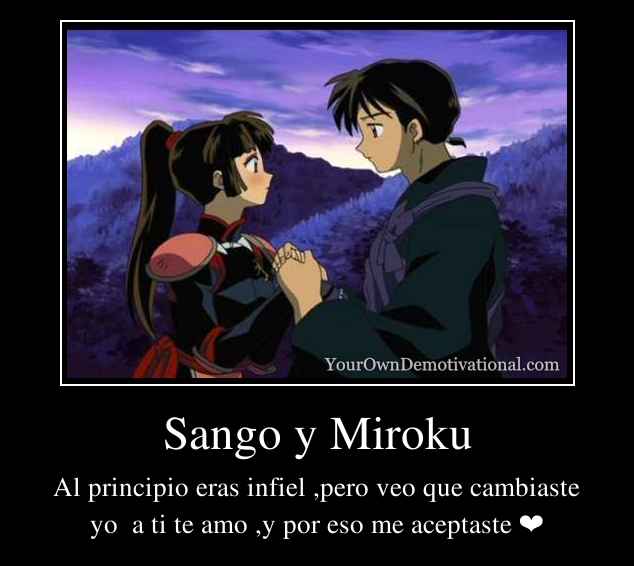 Sango y Miroku