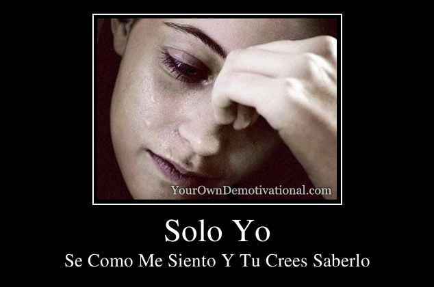 Solo Yo