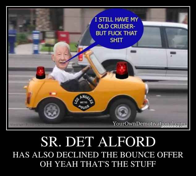 SR. DET ALFORD