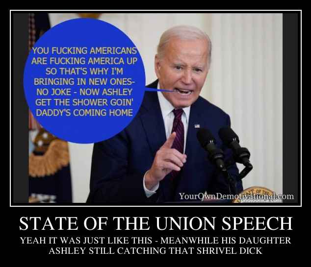 STATE OF THE UNION SPEECH