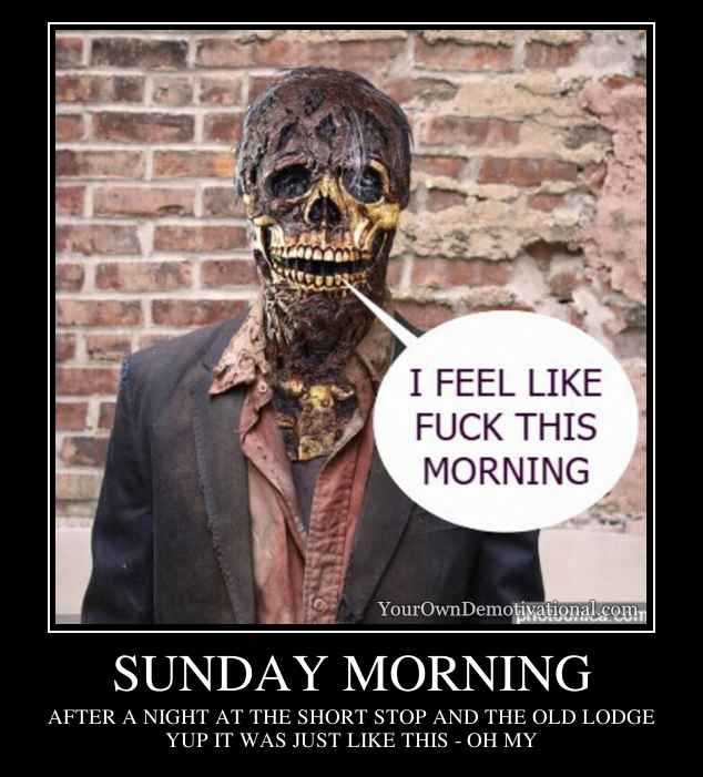 SUNDAY MORNING