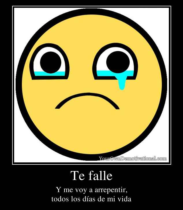 Te falle