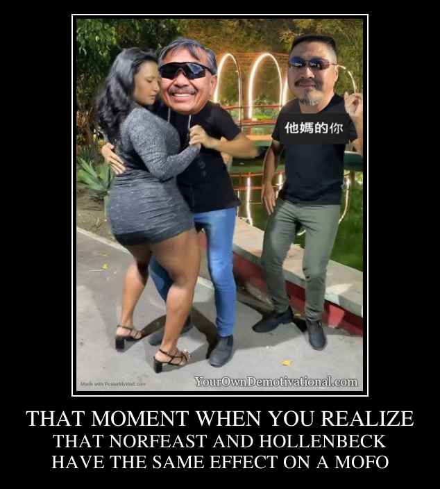 THAT MOMENT WHEN YOU REALIZE