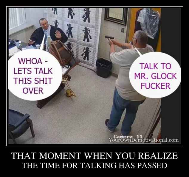 THAT MOMENT WHEN YOU REALIZE