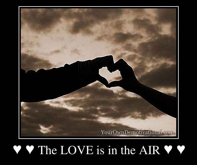 ♥ ♥ The LOVE is in the AIR ♥ ♥