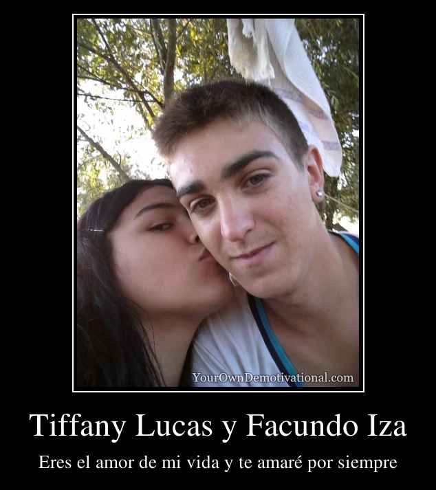 Tiffany Lucas y Facundo Iza