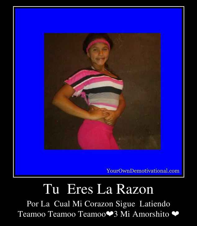 Tu  Eres La Razon