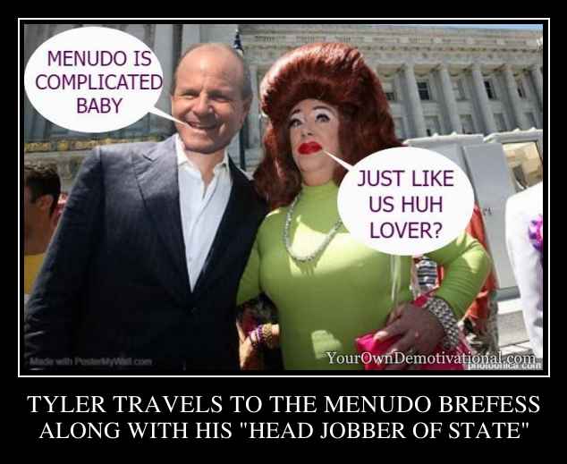 TYLER TRAVELS TO THE MENUDO BREFESS