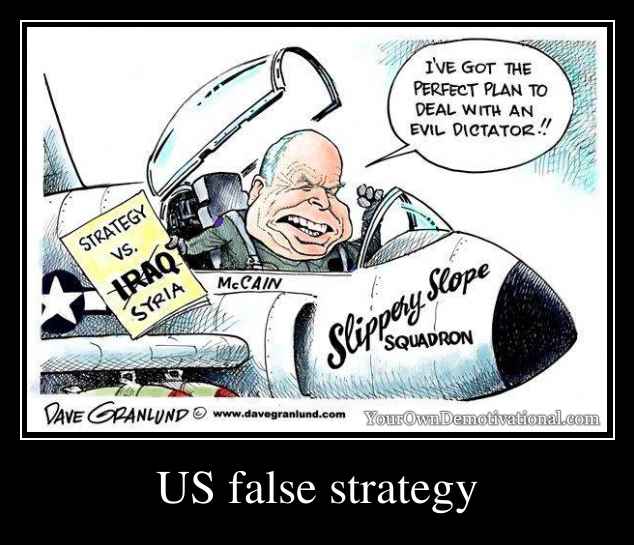 US false strategy