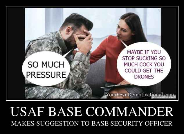 USAF BASE COMMANDER