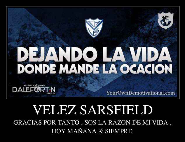 VELEZ SARSFIELD