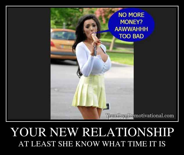 YOUR NEW RELATIONSHIP